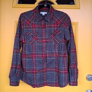 Women's Pendleton Long Sleeve Wool Button Down Shirt